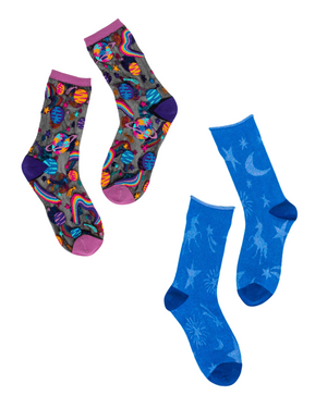 Sock candy swiftie midnights era socks celestial socks